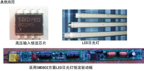 SMD802 LED驱动IC 恒流驱动与PWM调光的核心解析
